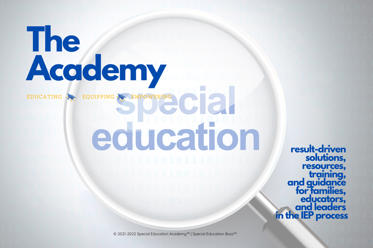 The Academy Special Education Training 