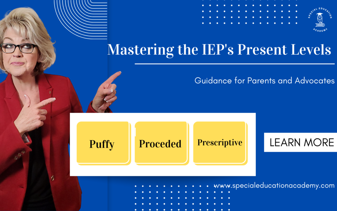 Mastering the IEP’s Present Levels Section: Guidance for Parents and Advocates