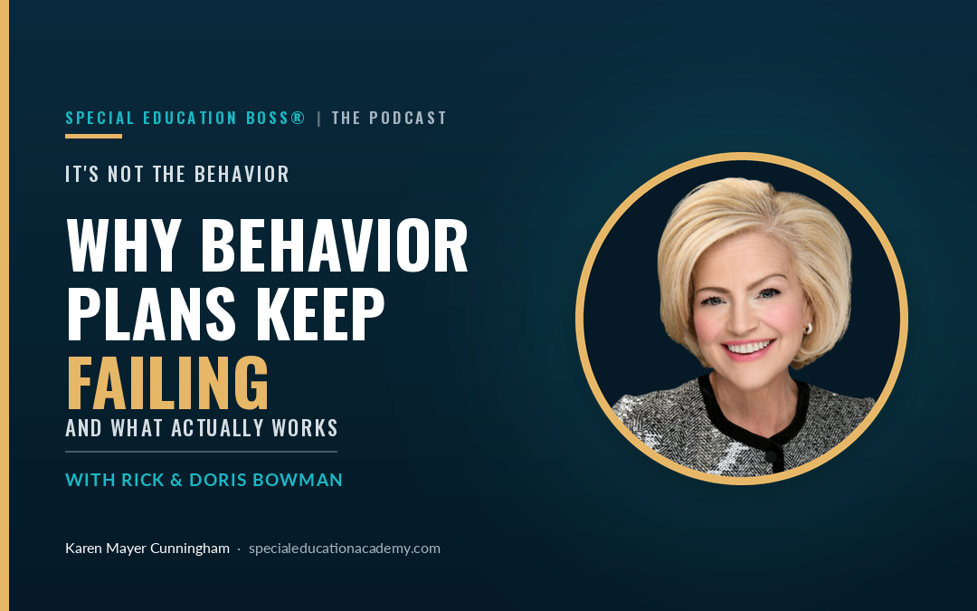 Why Behavior Plans Keep Failing — and What Actually Works
