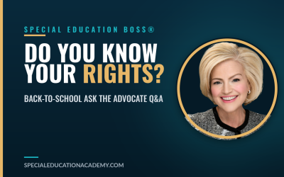 Blog 1 hen the IEP Doesn’t Say It in Writing: A Back-to-School Special Education Q&A
